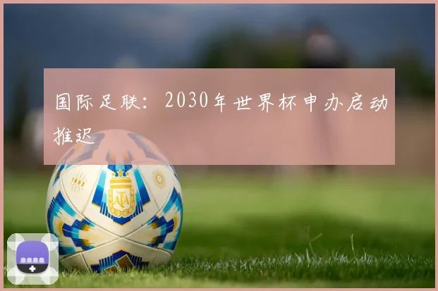 国际足联：2030年世界杯申办启动推迟